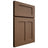 Shiloh Cabinetry Full Overlay Wilmington White Oak Plain Cut Autumn Door