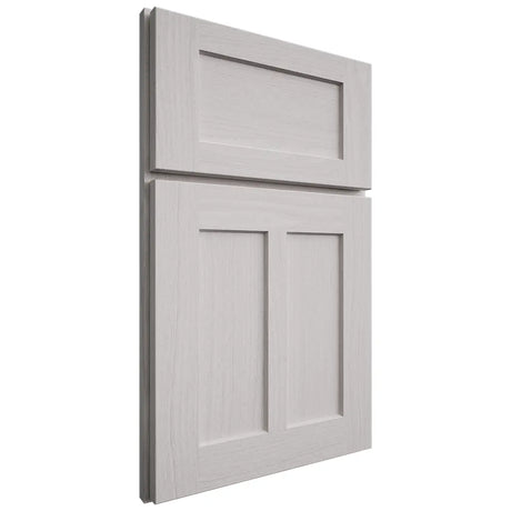 Shiloh Cabinetry Full Overlay Wilmington White Oak Plain Cut Cotton Door