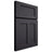 Shiloh Cabinetry Full Overlay Wilmington White Oak Plain Cut Harbor Door