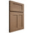 Shiloh Cabinetry Full Overlay Wilmington White Oak Plain Cut Medium Door