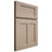 Shiloh Cabinetry Full Overlay Wilmington White Oak Plain Cut Straw Door