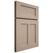 Shiloh Cabinetry Full Overlay Wilmington White Oak Plain Cut Straw Door