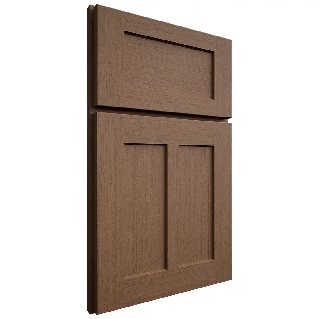 Shiloh Cabinetry Full Overlay Wilmington White Oak Quarter Sawn Autumn Door