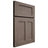 Shiloh Cabinetry Full Overlay Wilmington White Oak Quarter Sawn Clay Door