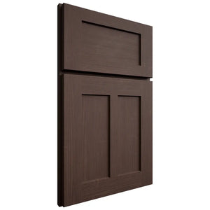 Shiloh Cabinetry Full Overlay Wilmington White Oak Quarter Sawn Dusk Door