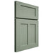 Shiloh Cabinetry Full Overlay Wilmington White Oak Quarter Sawn Moss Door