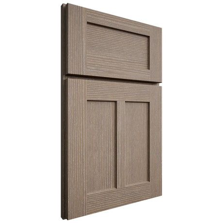 Shiloh Cabinetry Full Overlay Wilmington White Oak Rift Cut Almond Door