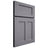 Shiloh Cabinetry Full Overlay Wilmington White Oak Rift Cut Cadet Door