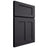 Shiloh Cabinetry Full Overlay Wilmington White Oak Rift Cut Harbor Door