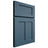 Shiloh Cabinetry Full Overlay Wilmington White Oak Rift Cut Hudson Door