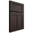 Shiloh Cabinetry Full Overlay Wilmington White Oak Rift Cut Morel Door