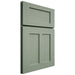 Shiloh Cabinetry Full Overlay Wilmington White Oak Rift Cut Moss Door