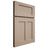 Shiloh Cabinetry Full Overlay Wilmington White Oak Rift Cut Straw Door