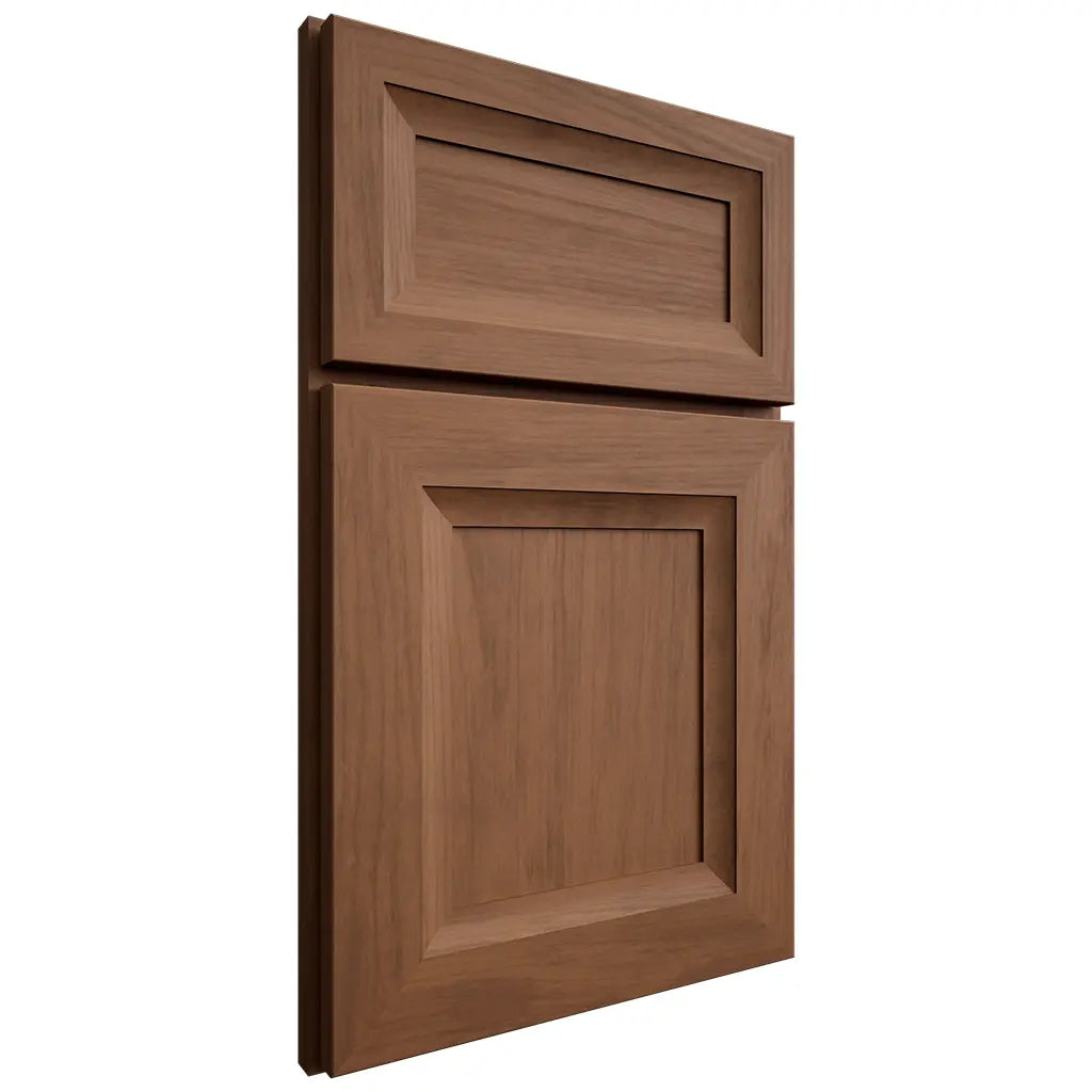 Shiloh Cabinetry Full Overlay Windsor Alder Plain Cut Cola Door