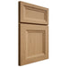 Shiloh Cabinetry Full Overlay Windsor Alder Plain Cut Natural Door