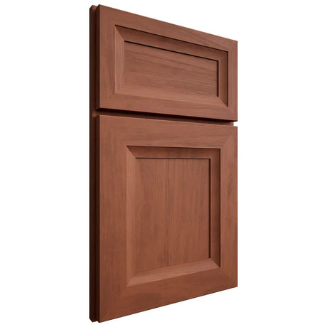 Shiloh Cabinetry Full Overlay Windsor Alder Plain Cut Sierra Door