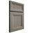 Shiloh Cabinetry Full Overlay Windsor Alder Plain Cut Thyme Door