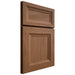 Shiloh Cabinetry Full Overlay Windsor Alder Plain Cut Walnut Door