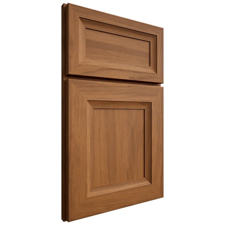 Shiloh Cabinetry Full Overlay Windsor Hickory Plain Cut Chestnut Door