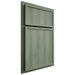 Shiloh Cabinetry Full Overlay Windsor Hickory Plain Cut Moss Door