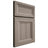 Shiloh Cabinetry Full Overlay Windsor Hickory Plain Cut Sterling Door