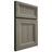 Shiloh Cabinetry Full Overlay Windsor Hickory Plain Cut Thyme Door