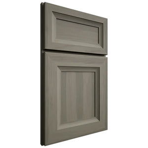 Shiloh Cabinetry Full Overlay Windsor Hickory Plain Cut Thyme Door