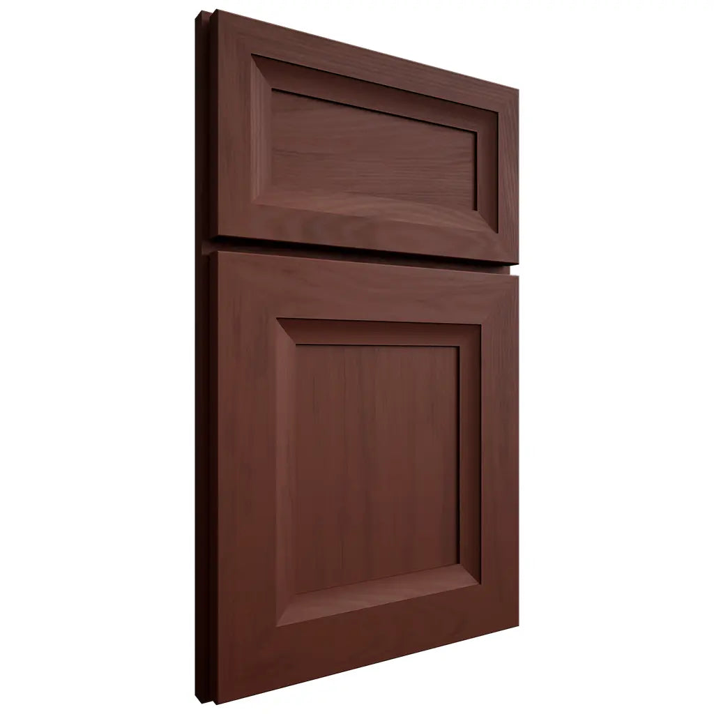 Shiloh Cabinetry Full Overlay Windsor Maple Plain Cut Sable Door