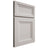 Shiloh Cabinetry Full Overlay Windsor Paintable Amazing Gray Door