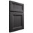 Shiloh Cabinetry Full Overlay Windsor Paintable Iron Ore Door