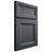 Shiloh Cabinetry Full Overlay Windsor Paintable Outerspace Door
