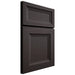 Shiloh Cabinetry Full Overlay Windsor Poplar Plain Cut Carbon Door