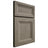 Shiloh Cabinetry Full Overlay Windsor Poplar Plain Cut Sterling Door