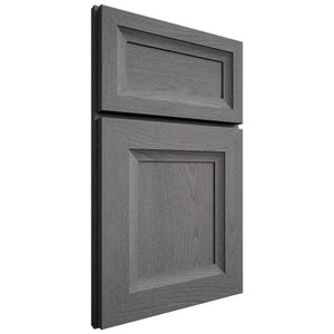 Shiloh Cabinetry Full Overlay Windsor Red Oak Plain Cut Cadet Door