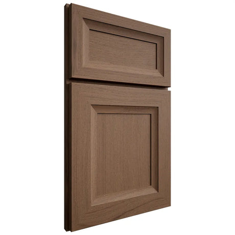 Shiloh Cabinetry Full Overlay Windsor White Oak Plain Cut Autumn Door