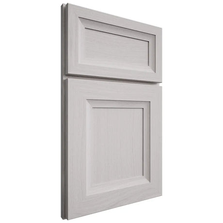 Shiloh Cabinetry Full Overlay Windsor White Oak Plain Cut Cotton Door