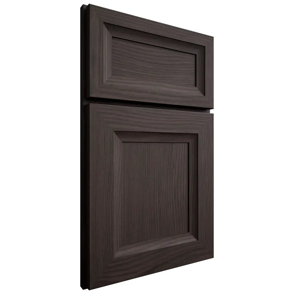 Shiloh Cabinetry Full Overlay Windsor White Oak Plain Cut Morel Door