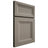 Shiloh Cabinetry Full Overlay Windsor White Oak Plain Cut Thyme Door