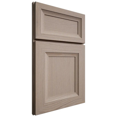 Shiloh Cabinetry Full Overlay Windsor White Oak Plain Cut Whitewash Door