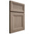 Shiloh Cabinetry Full Overlay Windsor White Oak Quarter Sawn Almond Door