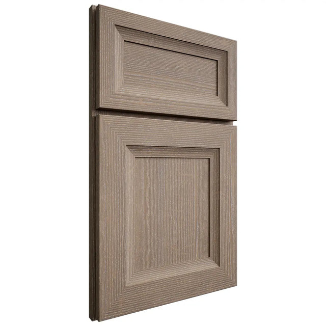 Shiloh Cabinetry Full Overlay Windsor White Oak Quarter Sawn Almond Door