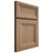 Shiloh Cabinetry Full Overlay Windsor White Oak Quarter Sawn Natural Door