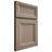 Shiloh Cabinetry Full Overlay Windsor White Oak Rift Cut Almond Door