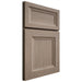 Shiloh Cabinetry Full Overlay Windsor White Oak Rift Cut Almond Door