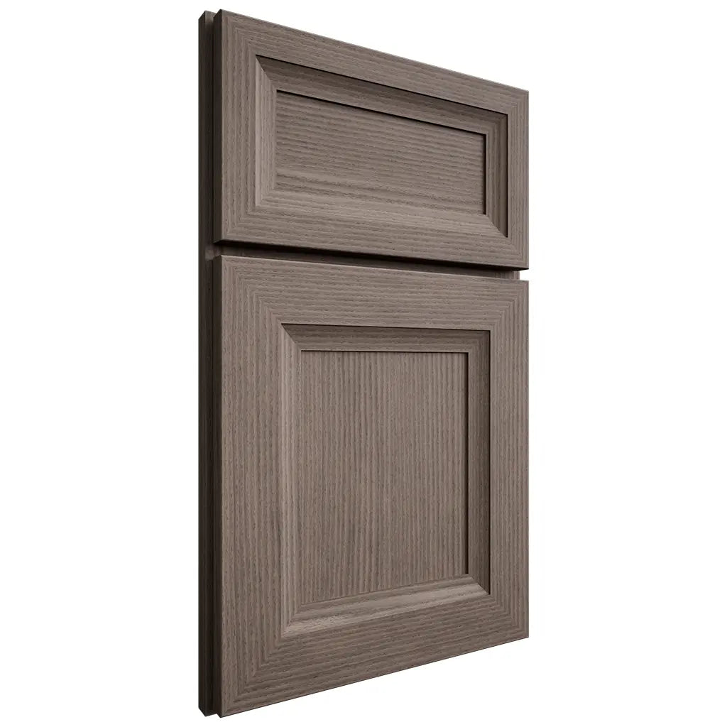 Shiloh Cabinetry Full Overlay Windsor White Oak Rift Cut Clay Door