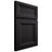 Shiloh Cabinetry Full Overlay Windsor White Oak Rift Cut Espresso Door