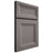 Shiloh Cabinetry Full Overlay Windsor White Oak Rift Cut Flagstone Door