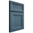Shiloh Cabinetry Full Overlay Windsor White Oak Rift Cut Hudson Door