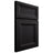 Shiloh Cabinetry Full Overlay Windsor White Oak Rift Cut Ink Door