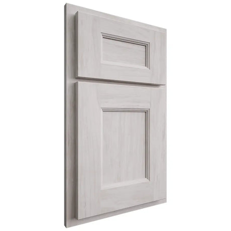 Shiloh Cabinetry Partial Overlay Aspen Alder Plain Cut Cotton Door